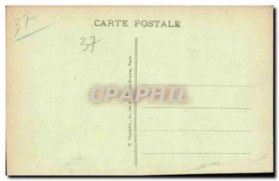 Villandry (Loire-et-Loire) - Zamek - Oś wody z kioskami - A. P. — Rewers
