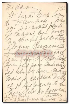 Grenoble — L'Isère i Kaszub Neron — E.R. — n°91 — Rewers