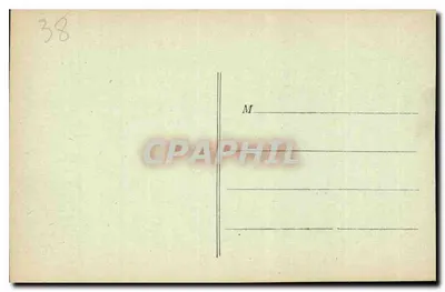 Grenoble — Widok ogólny — Plac Bastilli i Coars Jean Jaurès — Widok wykonany z Jardin des Dauphins — E. R. — Rewers