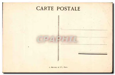 Grenoble. De Quais en het Moucheterotte — J. Barreau en Cie, Parijs, n°6 — Achterkant