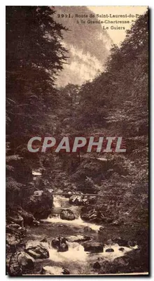 Rodovia de Saint-Laurent-du-Pont para a Grande-Chartreuse — Le Guiers — Fotografia Grimaldi, Cambéry