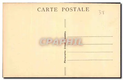 Rodovia de Saint-Laurent-du-Pont para a Grande-Chartreuse — Le Guiers — Fotografia Grimaldi, Cambéry — Verso