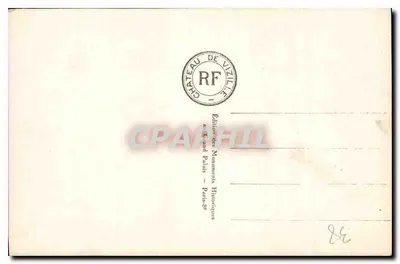Zamek w Vizille — Sala jedzeniowa — Wydawnictwo Zabytków — Rewers