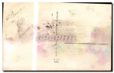 Lamartine — 'O Recordo' — fabricação francesa — Verso