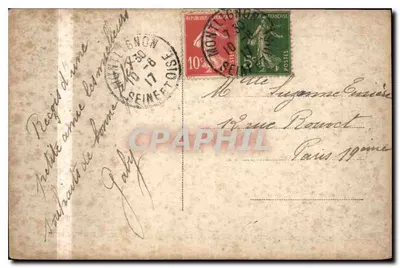 Bouquet van rozen — FURIA 1852/5 — uitgever FURIA — Achterkant