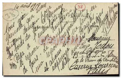 Grenoble — Ogólny widok i łańcuch Alp — Wydawca nieznany, numer seryjny 02 — Rewers