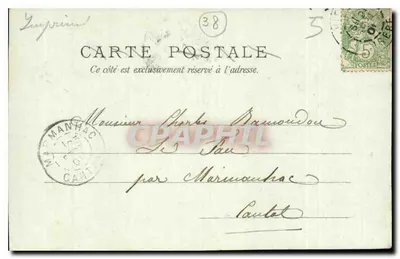 Viena (Isère) - Túmulo dos Arcebispos de Montmorin e Oswald da Torre d'Auvergne - Le Guide Rose Illustré - Grenoble — Verso