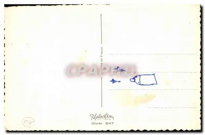 Bukiet róż — wydawca Photolchrom, seria Glacée 847 — Rewers