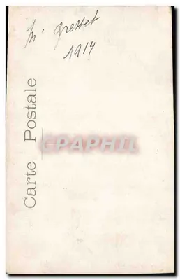 एक महिला का चित्र — स्टूडियो — पोस्टकार्ड 1914 — पीछे
