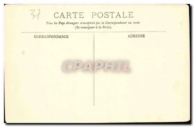 Azay-le-Rideau — El Castillo. El Parque y la Fachada Meridional — LL. — Reverso