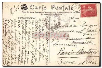 Amboise — Zamek — Wydawca nieznany, nr serii 30 — Rewers