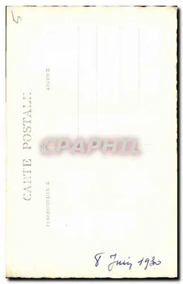Młoda kobieta w jasnym stroju — ogród — Karta pocztowa Arpense nr 5 — Rewers
