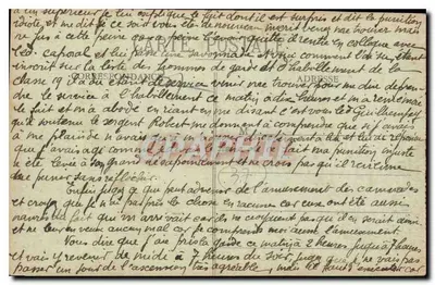 Zamek CHÉNONCEAUX (Loir-et-Cher) — Façada Zachodnia nad rzeką Cher — A. B. — nr 5851 — Rewers