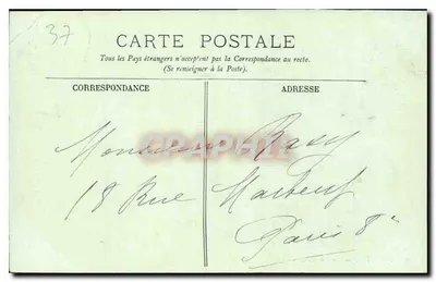 Amboise — Zamek — LL. — Rewers