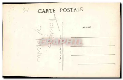 Amboise (Loire) — El Castillo, La Capilla (lado Este) — R. Dorange, editor Tours — Reverso