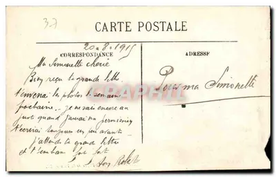 Chinon — Uitzicht vanaf de ingang van het kasteel — De muur van de omheining en de vallei van de Vienne — LL — Achterkant