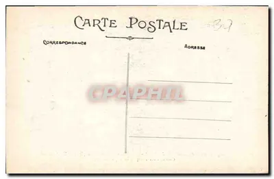 Zamek w AMBOISE (L.-et-L.) — Stara rezydencja królewska (XVe i XVIe wiek) — Charles VIII urodził się tam w 1470 — A. B. — Rewers