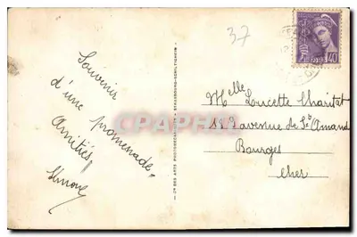 अम्बॉइज़ — लूई से देखा चैत्र — एलएल 58 — एडिटर: फोटोग्राफिक आर्ट्स कंपनी - स्ट्रासबर्ग-शिल्टिगहाइम — पीछे