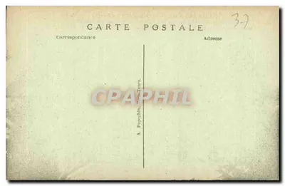 Langeais (Loir-et-Cher) — Zamek, w którym odprawiono ślub Karola VIII i Anny Bretanii — A.P. — Rewers