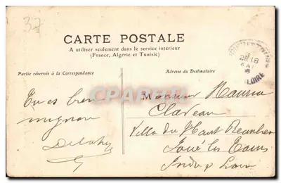 Amboise — Capela Saint-Hubert — M.T. I.L. — Verso