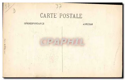 Loches — Hôtel de Ville, widok z przodu — LL. — Rewers