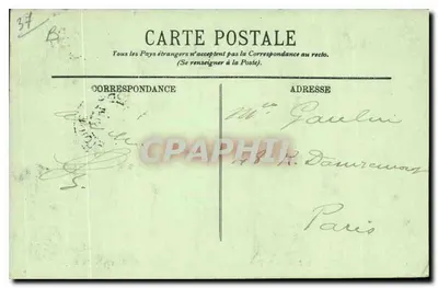 Amboise — Widok na Loirę z Tarasy Zamku — L.L. — Rewers