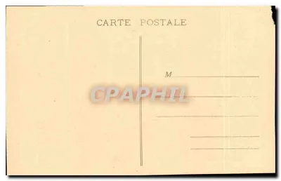Cidade de Carcassonne — As Lices Altas — E. Roudière, editor — Verso