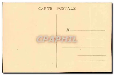 Cité de Carcassonne — Zbiór Fortyfikacji — Strona Zachodnia — E. Roudière, wydawca — Rewers