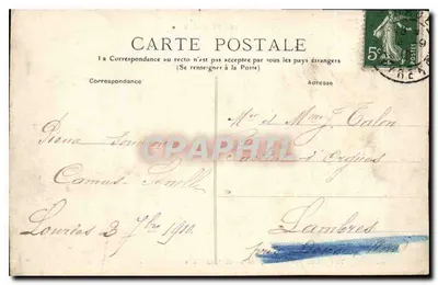 Lourdes — Ogólny widok Esplanady — Republika Francuska, nr 790 — Rewers