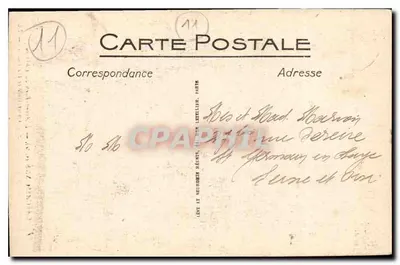 Carcassonne (Cité) — L'Avant-Porte du Château — LL — Achterkant