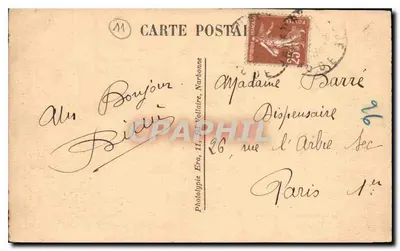 Narbonne — Abdis van Fontfroides — Het Klooster — ERA — Achterkant