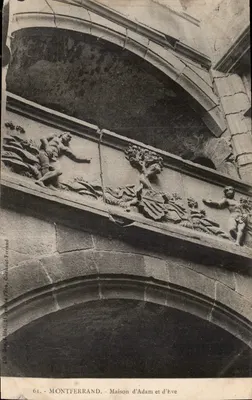 Montferrand - Casa de Adão e Eva — editor Léon Bongé, n°61