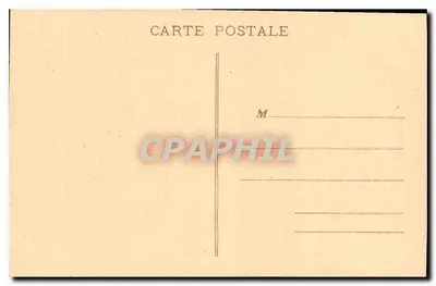 Miasto Carcassonne — Wieża Vade i Widok z Południowego Zachodu — E. Rondière, wydawca — Rewers