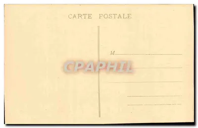 Ciudad de Carcasona — Vista general desde el Norte — E. Rondière, editor — Reverso