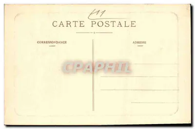 Cité de Carcassonne — Torre do Bispo — E. Roudière, editor — Verso