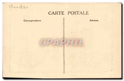 Porta Narbonnaise - Most Lévis — Miasto Carcassonne — E. Roudière, wydawca — Rewers