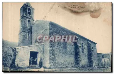 O Aude - L'Aigüe - A Igreja — Fotocarta do editor P. P. N. N. M. em Narbonne