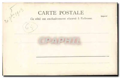 Wodospad Lutour, wys. 1098 m — Cauterets — R.&J. 11158.22 — Rewers
