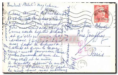 Promenade dos Ingleses — NICE — Editor Galletta & Cie, n° 30 — Verso