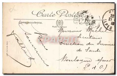 NICE — Widok z zamku — LL. — Salléot — Rewers