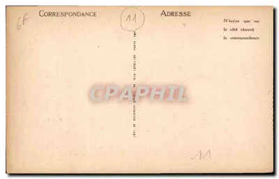 Carcassonne — Descida da Barbacane — ND. — Verso