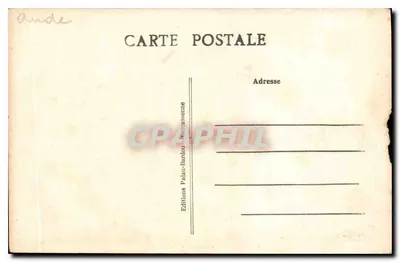 Labécède-Lauragais — Zamek — Wydawnictwo Pailau-Bardou, Marcassonne — Rewers
