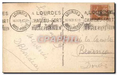 Lourdes — Góra — wydawca CPAPHIL, n° 174 — Rewers