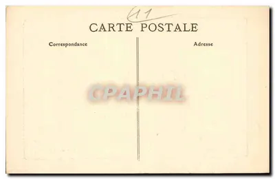 Cidade de Carcassonne — Vista Geral do Sudeste — E. Roudière, editor — Verso
