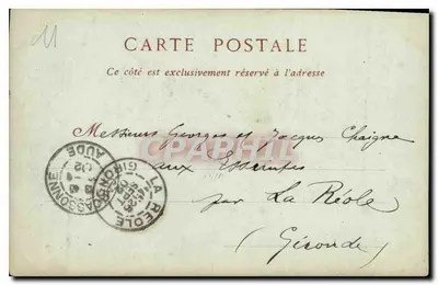 Cidade de Carcassonne — A Petite Lice — ND Pbot — Verso