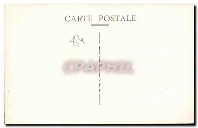 Cité de Carcassonne — Zespół Południowy — Drukarnia Théat, Toulouse — Rewers