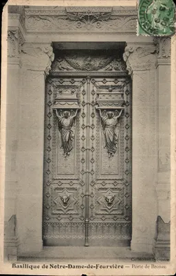 Basílica de Nossa Senhora de Fourvière — Porta de Bronze — Coleção Sylvestie