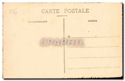 Grasse - Statua Fragonarda — V. Guinal, fotografia, n°5 — Rewers