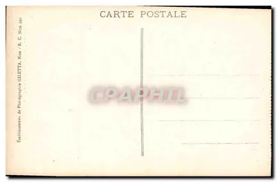 Gouffre du Loup - 2e Pont (A.-M.) — Excursion aux Gorges du Loup — Édition Giletta, n° 1120 — Verso