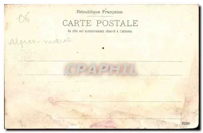 Nice — Avenue Masséna — Artysta. Alajer H. Guggenheim & Co., Wydawcy, Zurych, Nr 2970 — Rewers